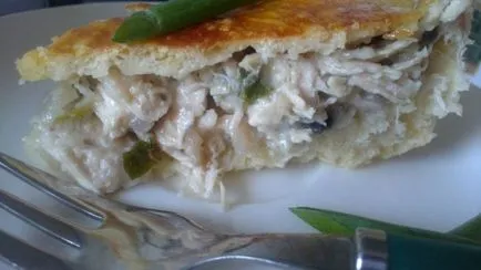 Закуски пай с пиле и гъби - кулинарен блог