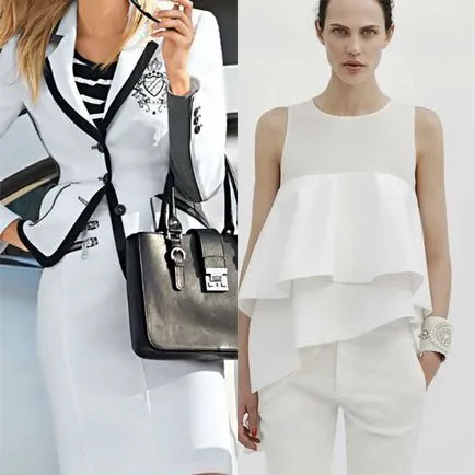 Жените Бизнес и офис подхожда бяло 2017 фото изображения панталон и пола