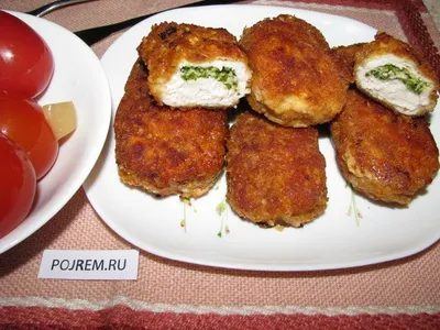 Пиле Киев - стъпка по стъпка рецепта за това как да се готви със снимки