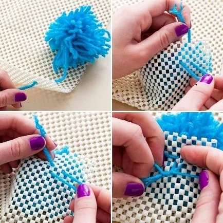 pompoms Mat pomponuri cu mâinile lor în interior - interior hd