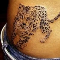 Jelentés tetoválás leopárd
