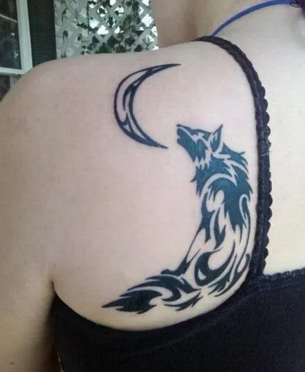 Jelentés tetoválás farkas