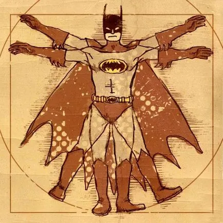 15 малко известни факти за - Vitruvian Man - Леонардо да Винчи (16 снимки), Световната оста