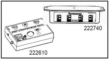 Antistatic Curea de mână VERMASON - utilizarea, testarea și întreținerea