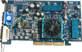 ATI Radeon, modul de a face o intrare video pe 8500 Radeon