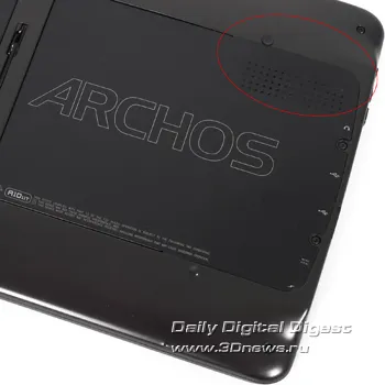 Archos 101 Internet tablet tablet francia vágás