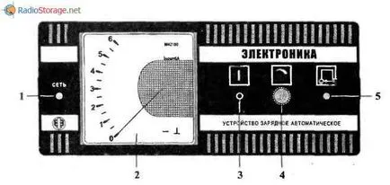 Automatikus töltő elektronika uz-a-6