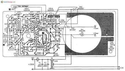 Automatikus töltő elektronika uz-a-6