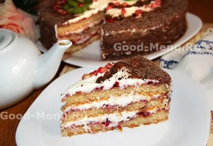 Gyors torta tejszínhabbal - egy recept egy fotó