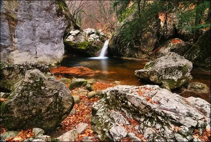 Marele Canion din Crimeea - decorul munților din Crimeea