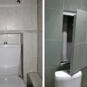 A zárt cső a WC