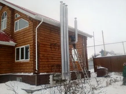 Bezárja a levegő a ház alján található a téli