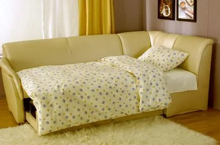 Разтегателен диван в кухнята с място за спане за малка кухня, снимка ъгъл детско легло с, видео
