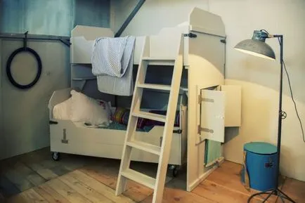 Design camera unui copil mic - Imagine a soluțiilor de proiectare neobișnuite
