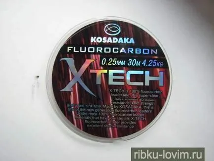 Fluorocarbon риболов линия и Невидимият