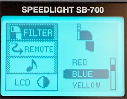Светкавицата Nikon Speedlight SB-700 Описание, конфигуриране и управление, мястото на снимка за аматьорски и