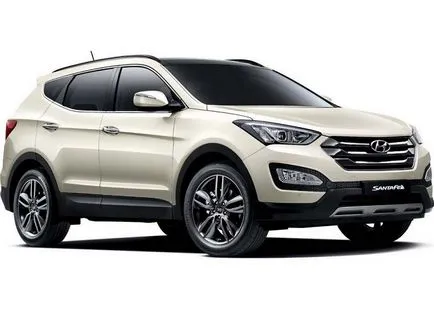 Hyundai Santa Fe - előnyeit és hátrányait a frissített modell