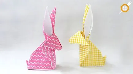 Да направим оригами заек - Заек за производство на хартия vİdeolu лекция