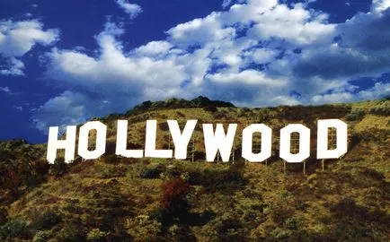 A történelem Hollywood, mint egy stúdióban felállított mozi