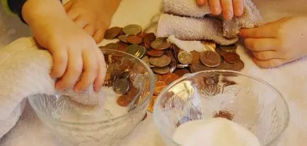 Cum se curata de monede din alamă