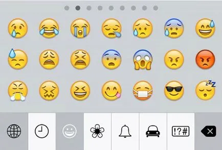 Cum de a adăuga emoticoni la tastatură iPhone sau iPad, serviciu de mere