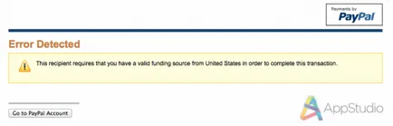 Hogyan kell használni a PayPal-számla amerikai iTunes Store - appstudio projekt