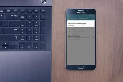 Cum să utilizați Samsung Galaxy ca un modem sau un punct de acces Wi-Fi