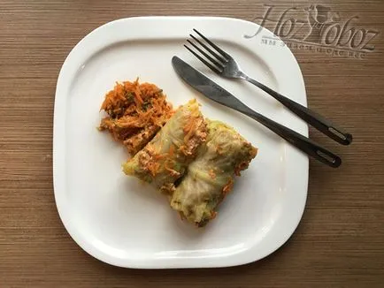 Cum de a găti o varza umplute reteta delicioasa de tineri pas cu fotografii, hozoboz - știm despre alimente