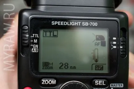 Hogyan kell beállítani a vaku Nikon SB-700, a fénykép