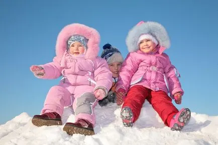 Cum să identifice și să selectați dimensiunea salopeta de iarna pentru copii
