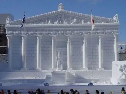 sculpturi din gheață (peste 100 de imagini)