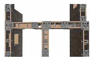 Как да си построи къща от дървени тухли у дома със собствените си ръце технологията на строителство - Съвети