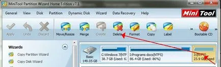 Cum să împartă partițiile hard disk și cum să eliminați partițiile hard disk folosind gratuit