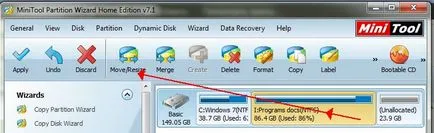 Cum să împartă partițiile hard disk și cum să eliminați partițiile hard disk folosind gratuit