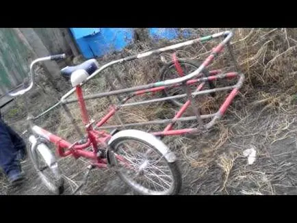 Cum de a face un căruț pentru o bicicletă cu video mâinile sale - sistem Marinei