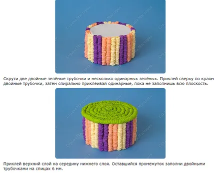Как да си направим торта от хартията с ръцете си