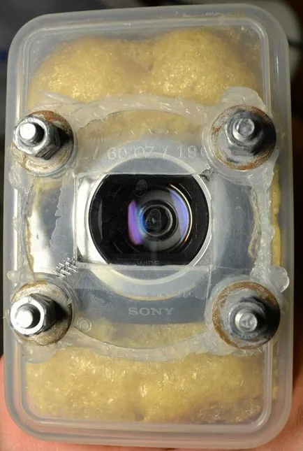 Cum carcasă subacvatică (akvaboks) camera video