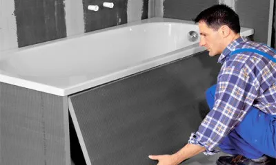 Hogyan lehet elrejteni a cső a fürdőszobában - gyors módja