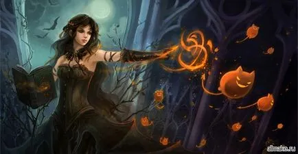 Cum de a deveni o vrăjitoare în viață, ritualul de inițiere, în special practica de vrăjitorie
