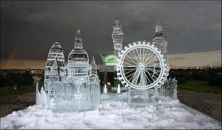 sculpturi din gheață (peste 100 de imagini)