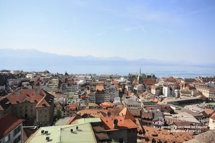 repere Lausanne și un traseu prin oraș, articol fotografie