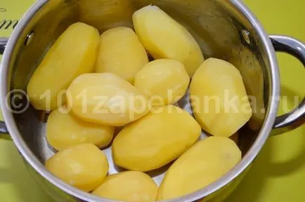 Картофи на фурна с гъби на фурна със снимки