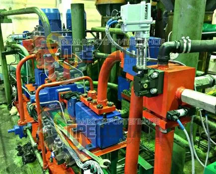 repararea și modernizarea forței de presă hidraulică de 800 MT P233 Major
