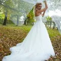 Кратко сватбени рокли модни опции