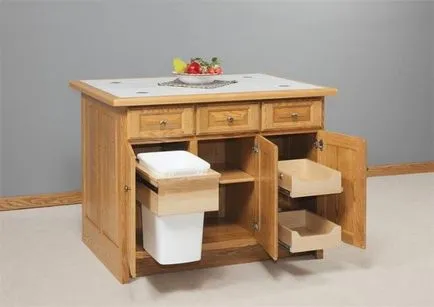 Gyönyörű bútor a konyhában - fénykép ötletek