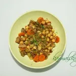 Pui cu legume și orez brun, Mașa karmalskaya - s blog-ul de gătit