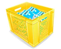 Vásárlás műanyag dobozok tárolására burgonya