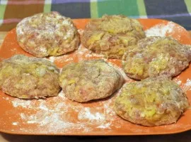 Csirke szelet burgonyával - recept fotókkal