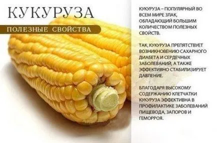 Corn kezelt (a kukorica selyem)