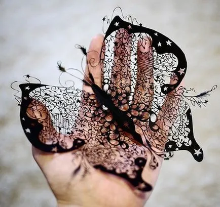 Lace хартия - бижута работа Хина Аояма